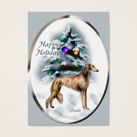 Saluki Christmas Gifts (Front)