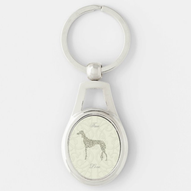 Saluki Collection Keychain (Front)