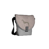 Saluki Collection Messenger Bag (Front Left)