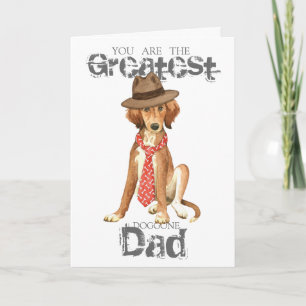 Saluki Dad Card