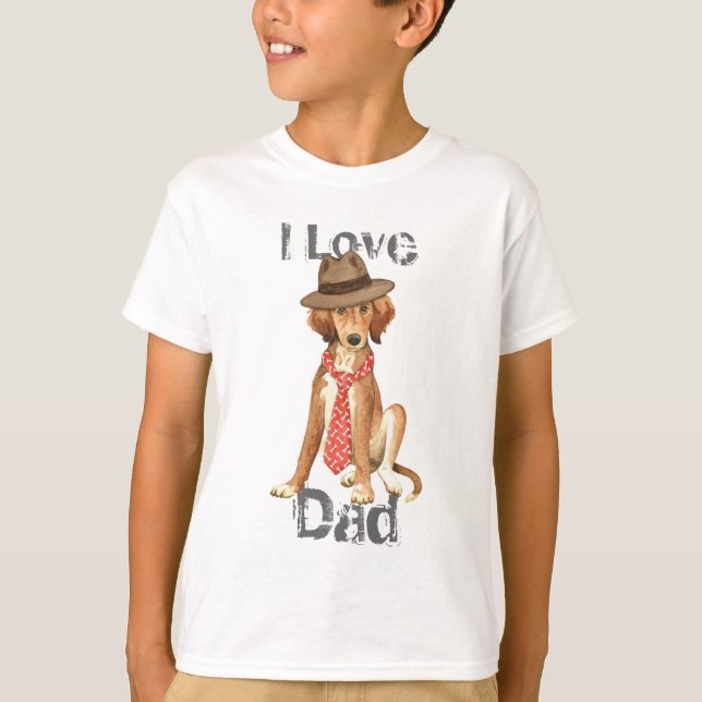 Saluki Dad T-Shirt (Front)