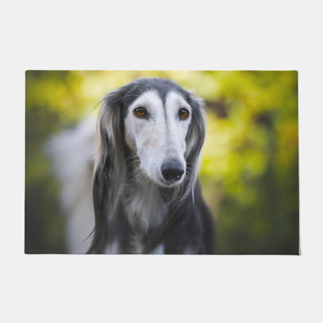 Saluki Dog. Doormat (Front)