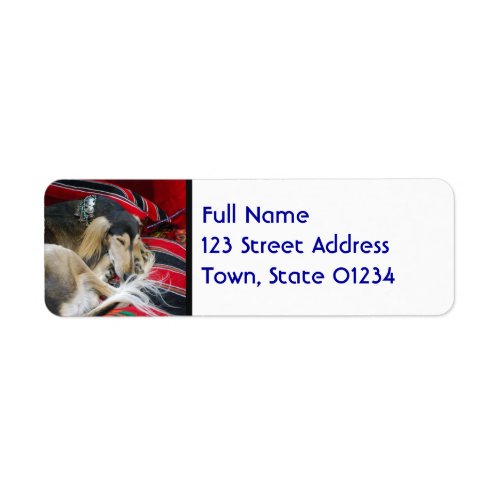 Saluki  Mailing Labels