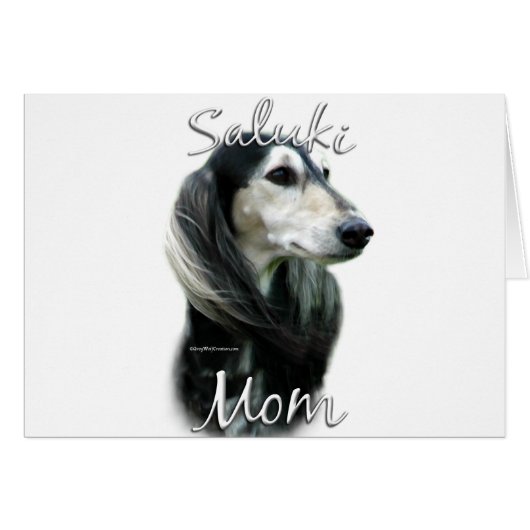 Saluki Mom 2 Cards (Front Horizontal)