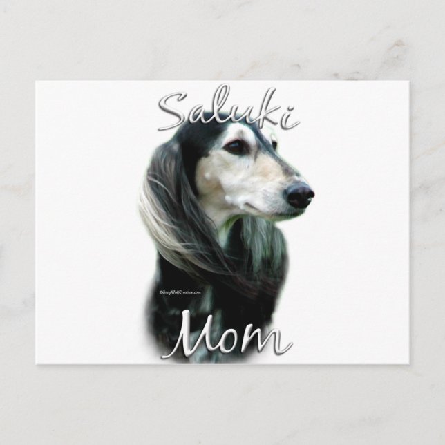 Saluki Mom 2 Postcard (Front)