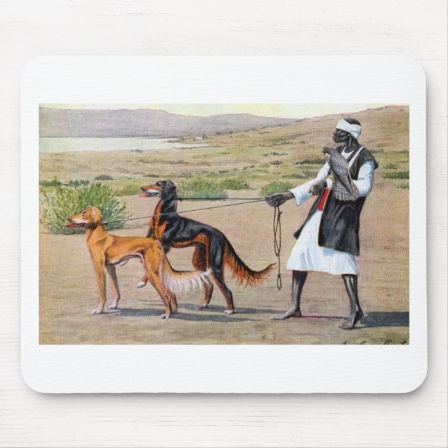 saluki mouse pad (Front)