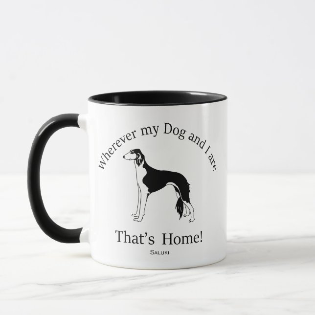 Saluki Mug (Left)