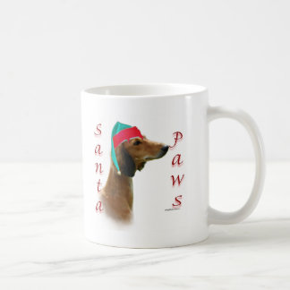 Saluki Santa Paws Coffee Mug