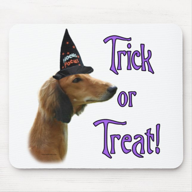 Saluki Trick Mouse Pad (Front)