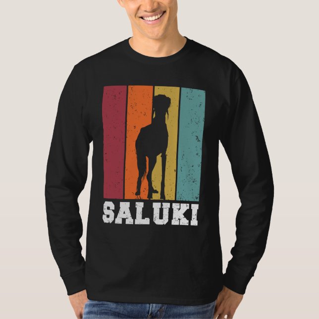 Saluki Vintage  2 T-Shirt (Front)