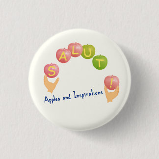 SALUT! PINBACK BUTTON