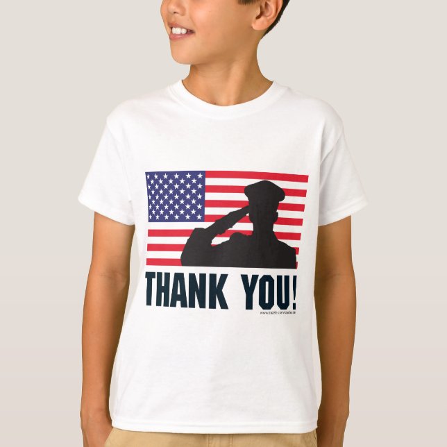 Salute T-Shirt (Front)