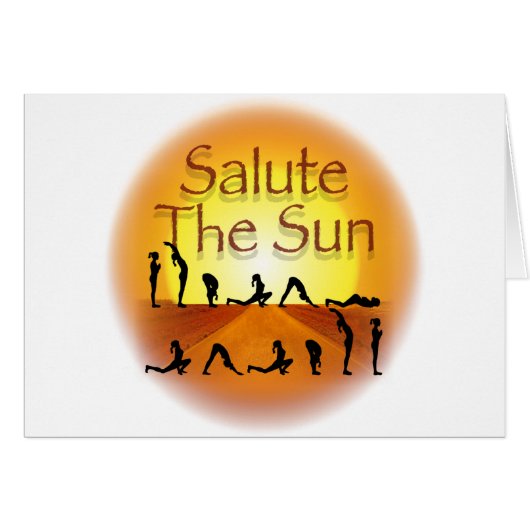 Salute the Sun Cards (Front Horizontal)