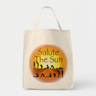Salute The Sun Tote Bag