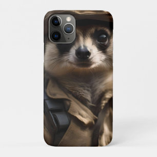 Saluting Silvester the Meerkat: A Veteran's Tale iPhone 11 Pro Case