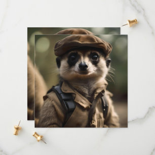 Saluting Silvester the Meerkat: A Veteran's Tale Save The Date