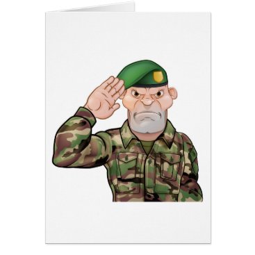 Saluting Soldier Cartoon Saluting Soldier Cartoon