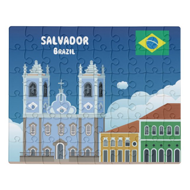 Salvador Brazil Jigsaw Puzzle (Puzzle Horizontal)