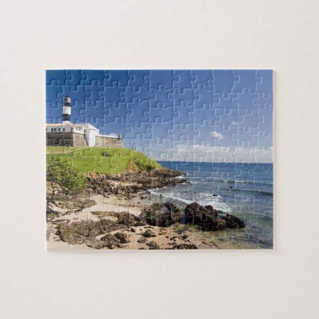 Salvador, Brazil. Porto da Barra and the Jigsaw Puzzle (Horizontal)