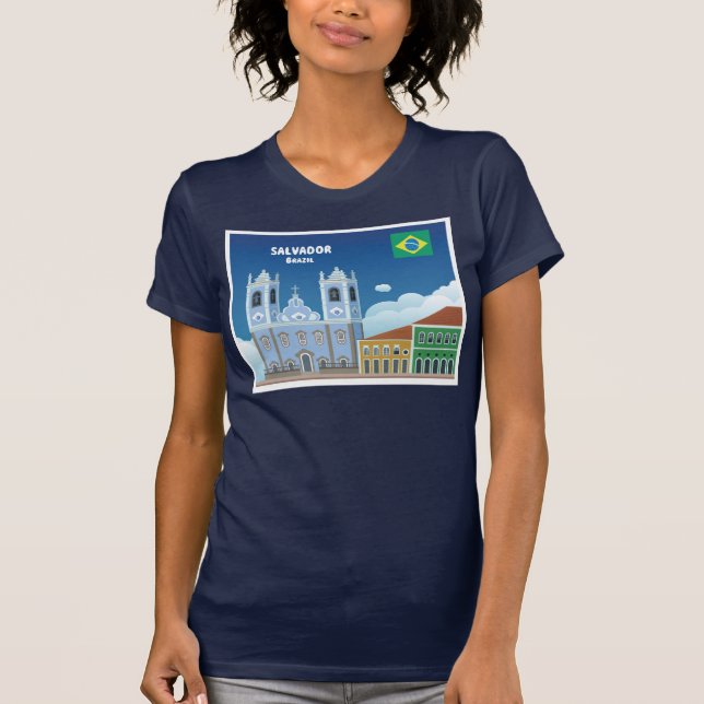 Salvador Brazil T-Shirt (Front)