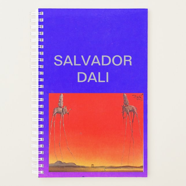 SALVADOR DALI PLANNER WITH BIOGRAPHY (Front)