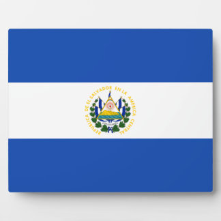 Salvadoran Flag Plaque