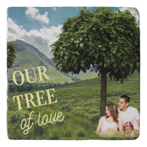Salvamanteles tree of love trivet
