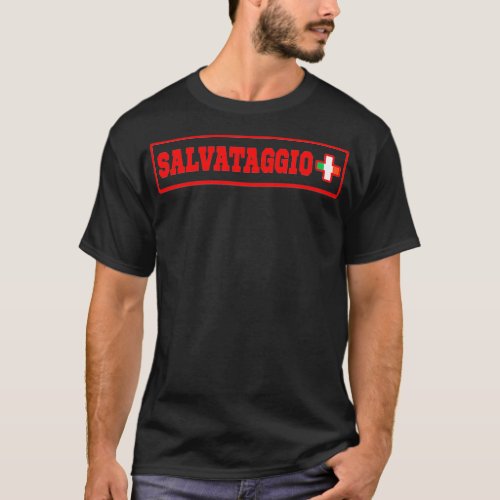 Salvataggio Italian Lifeguard T_Shirt