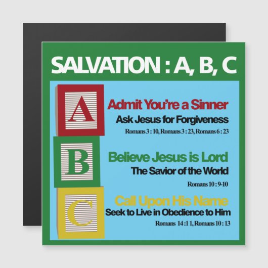 Salvation ABC (Front/Back)