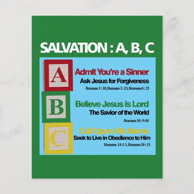 Salvation ABC (Front)