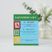 Salvation abc (Standing Front)