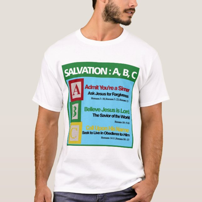 Salvation ABC T-Shirt (Front)