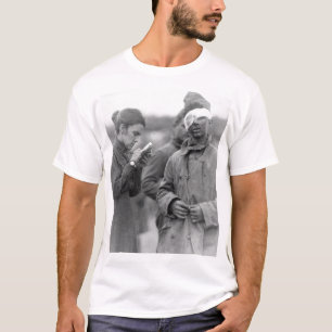 Salvation Army worker writing a le to _War image T-Shirt