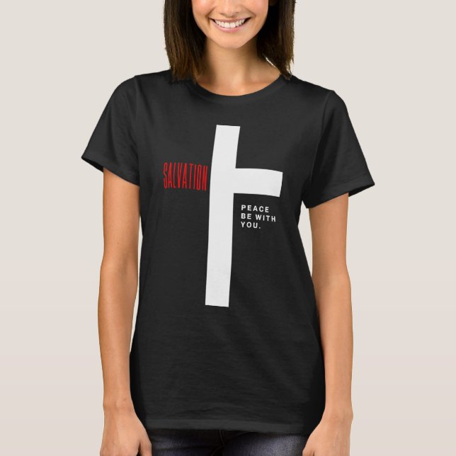 Salvation blk T-Shirt (Front)