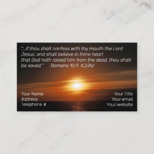 Salvation Business Card