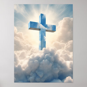 Salvation, Cross in the Clouds, Poster