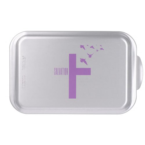 Salvation Cross with Doves  Cake Pan