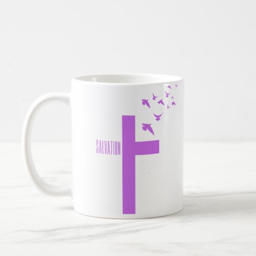 Salvation Cross with Doves  Coffee Mug