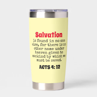 salvation  insulated tumbler