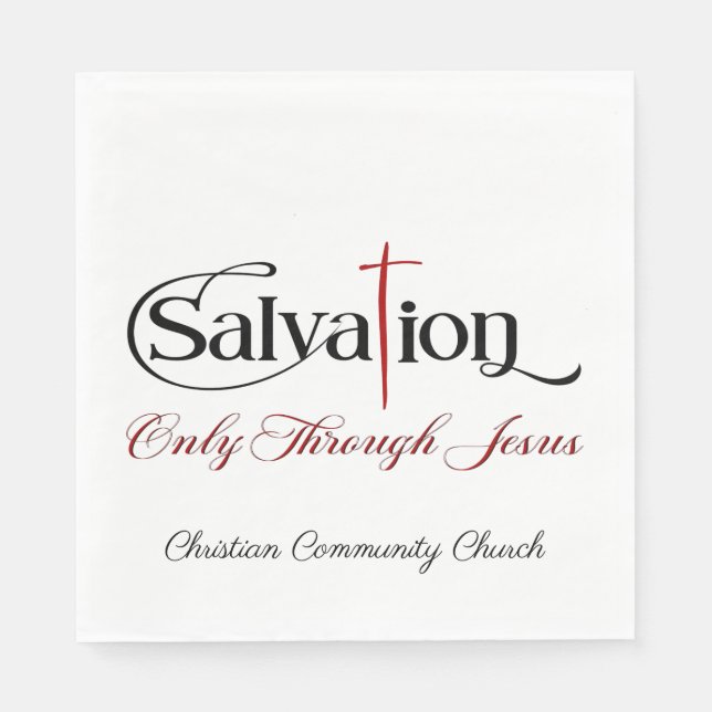 Salvation Napkins (Front)