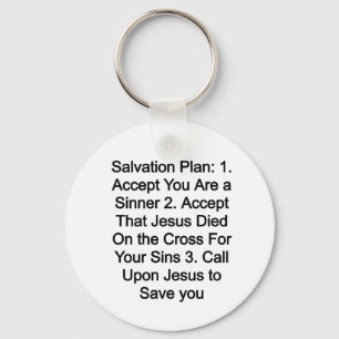 Salvation Plan Keychain