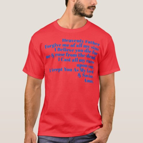 Salvation Prayer T_Shirt