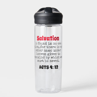 salvation  water bottle