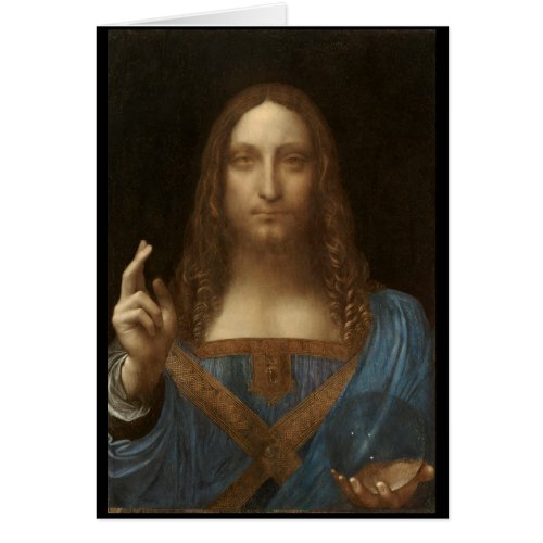 Salvator Mundi by Leonardo da Vinci circa 1500