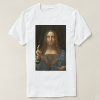 Salvator Mundi by Leonardo da Vinci T-Shirt