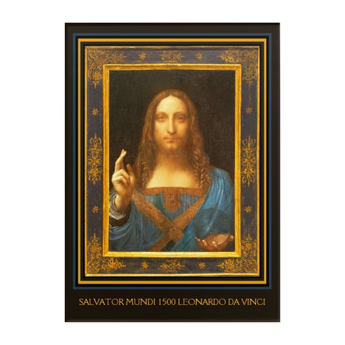 Salvator Mundi c 1500 Leonardo da Vinci Fine Art 