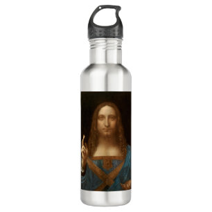 Salvator Mundi (Savior of the World) (da Vinci) Stainless Steel Water Bottle
