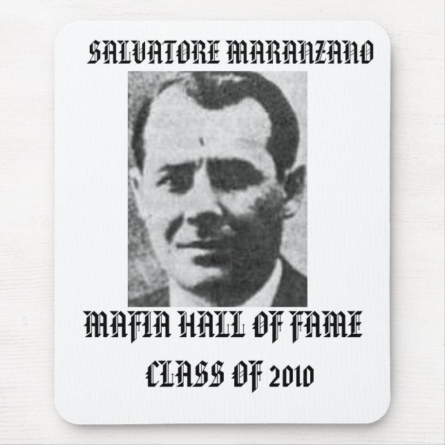 Salvatore Maranzano Mafia Mouse Pad (Front)