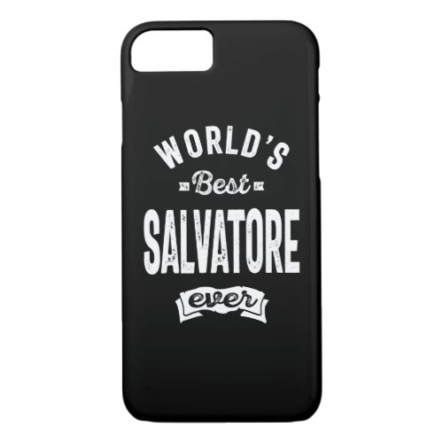 Salvatore Personalized Name Birthday iPhone 87 Case
