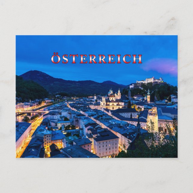 Salzburg 001N Postcard (Front)